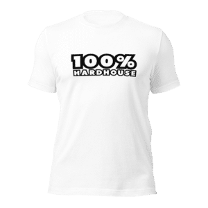 100% Hard House t-shirt - White