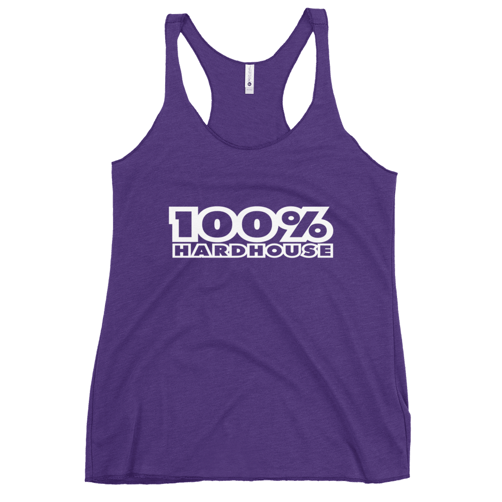 100% Hard House Women's Tank 1 100% Hard House Women's Tank